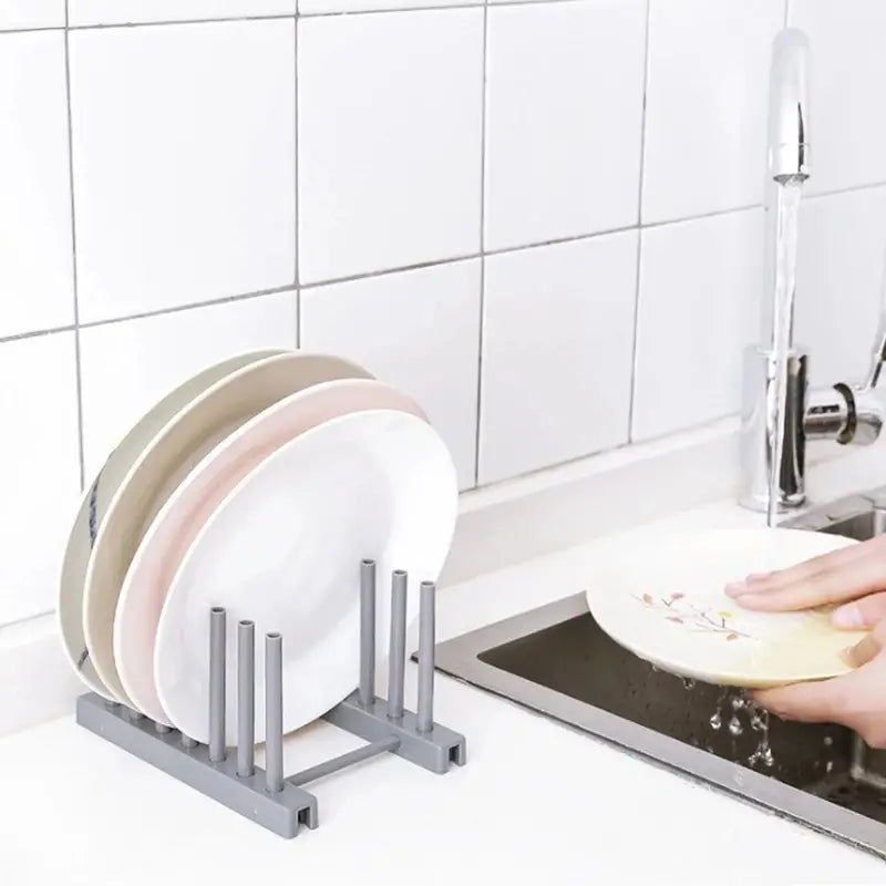 Stainless Steel Pot Lid Holder and Kitchen Organizer