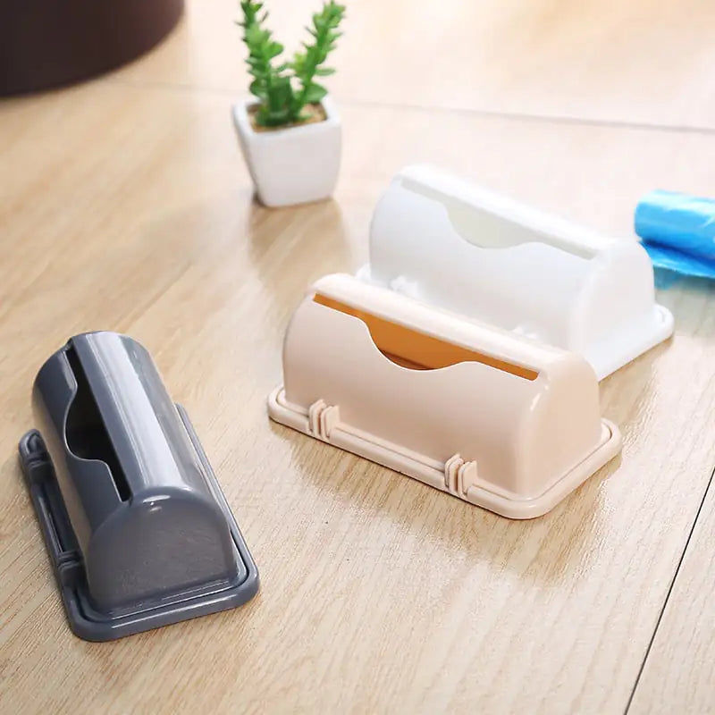 Wall Mounted Trash Bag Holder for Kitchen Organizer