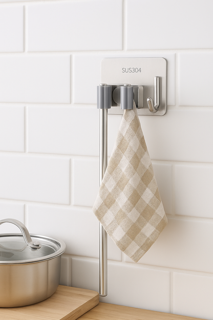 Mop Holder with Hook + Free Shipping