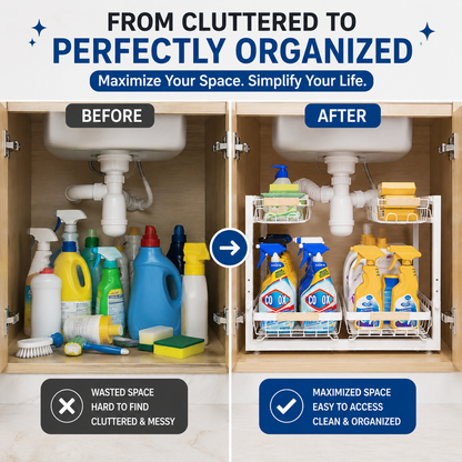 Under Sink Organizer (2 packs)