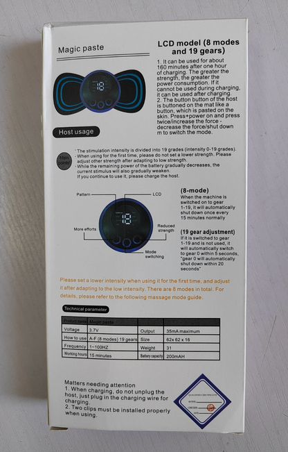 RelaxWave, relajante muscular inteligente – Masajeador portátil