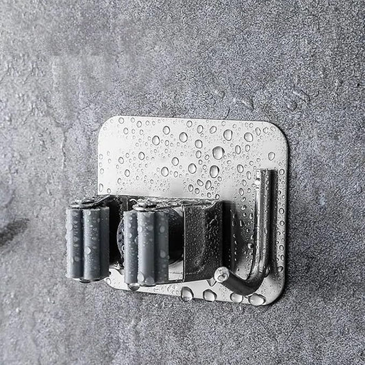 Mop Holder with Hook - 3 Pack
