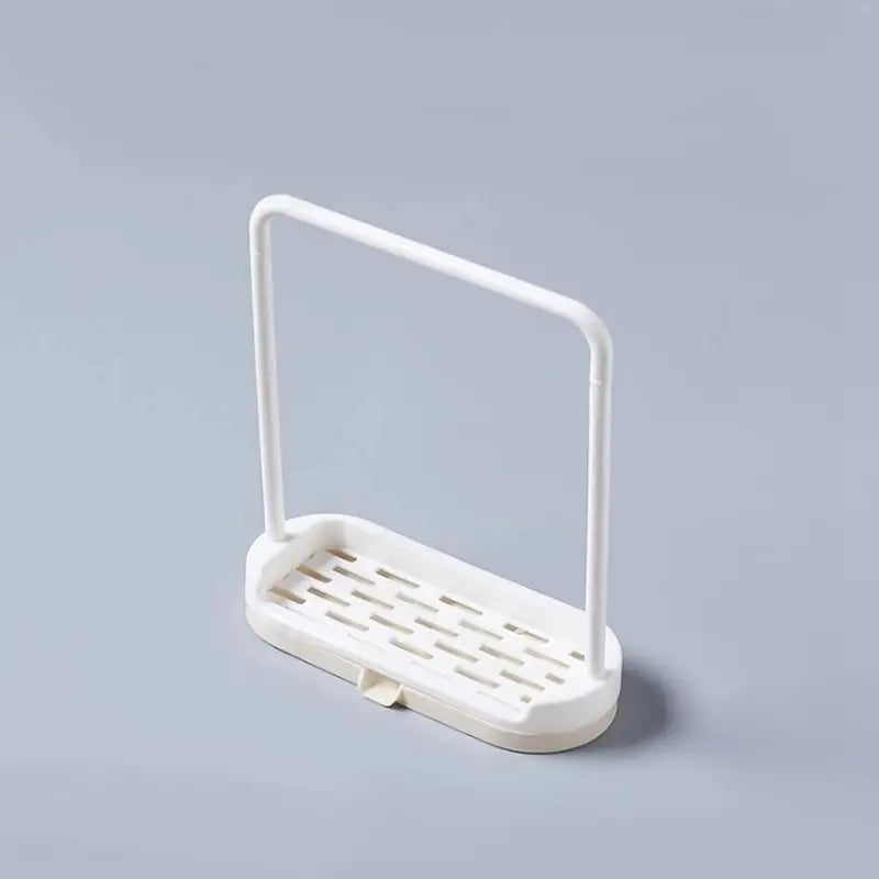 Kitchen Sponge Holder and Dishcloth Organizer Rack