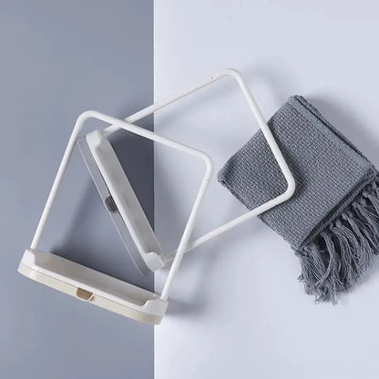 Kitchen Sponge Holder and Dishcloth Organizer Rack