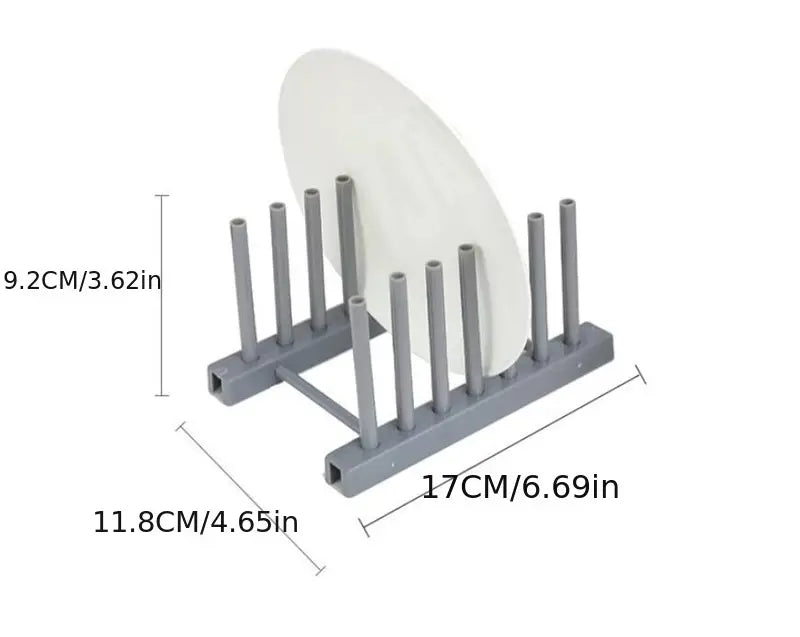 Stainless Steel Pot Lid Holder and Kitchen Organizer