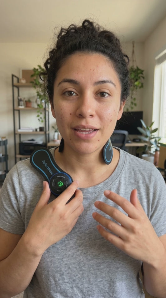 RelaxWave, relajante muscular inteligente – Masajeador portátil